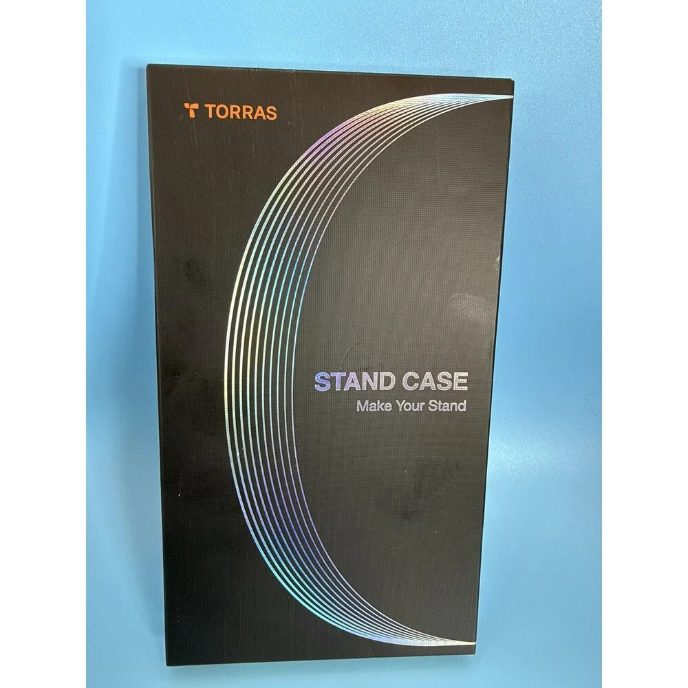 TORRAS for Samsung Galaxy S25 Plus Case Ostand, Black